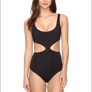 Mara Hoffman Black Knot One Piece